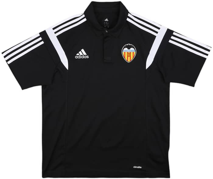 2014-15 Valencia adidas Polo Shirt - 8/10 - (L)