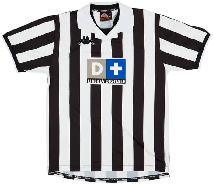 1998-99 Juventus Home Shirt Zidane #21 - 7/10 - (L)