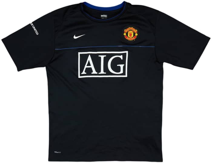 2008-09 Manchester United Nike Training Shirt - 7/10 - (L)