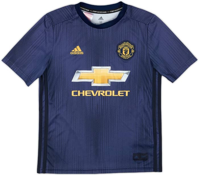 2018-19 Manchester United Third Shirt - 9/10 - (M.Boys)