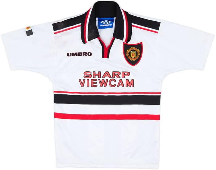 1997-99 Manchester United Away Shirt - 7/10 - (6-7 Years)