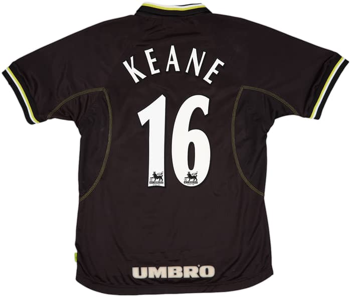 1998-99 Manchester United Third Shirt Keane #16 - 8/10 - (M)