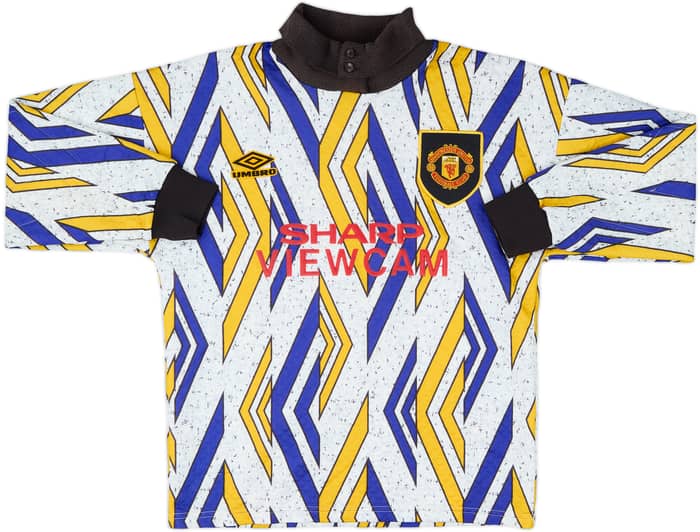 1993-94 Manchester United GK Shirt Schmeichel #1 - 8/10 - (S)