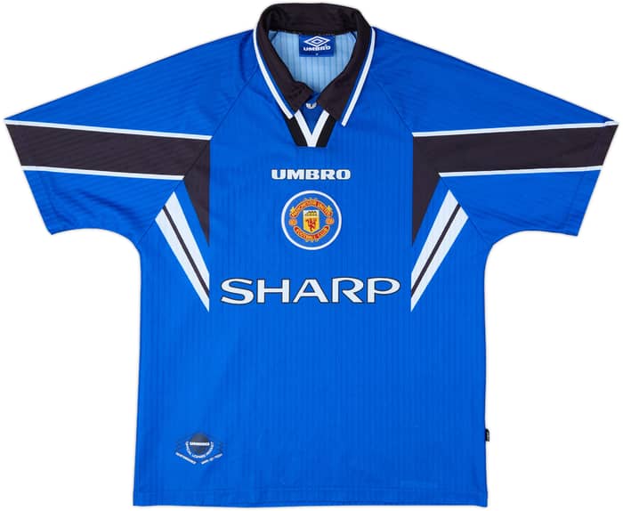 1996-98 Manchester United Third Shirt Beckham #10 - 9/10 - (M)