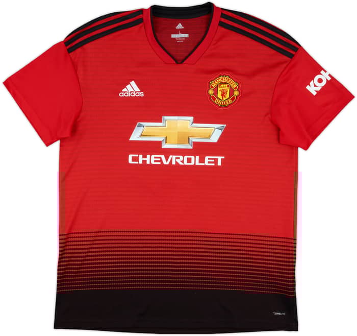 2018-19 Manchester United Home Shirt Rashford #10 - 9/10 - (L)
