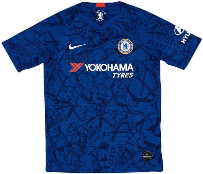 2019-20 Chelsea Home Shirt - 9/10 - (XL.Boys)