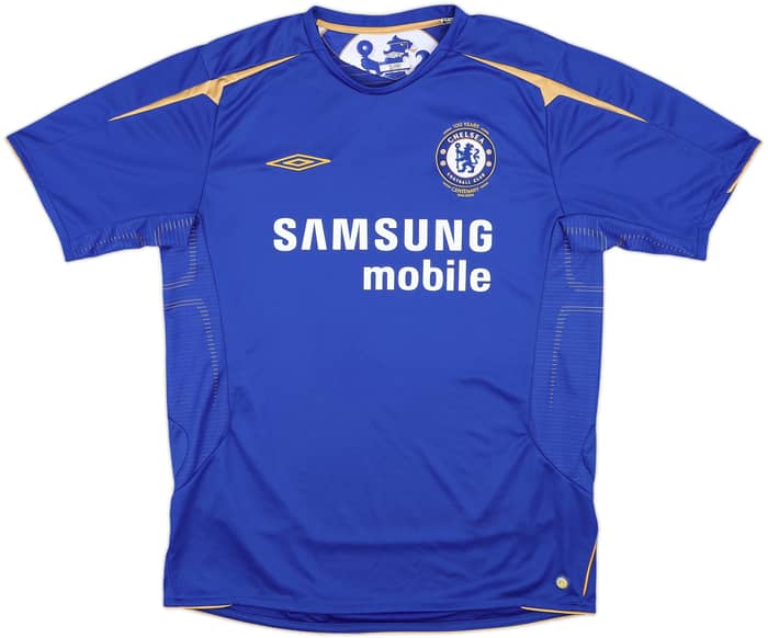 2005-06 Chelsea Centenary Home Shirt Makelele #4 - 10/10 - (L)