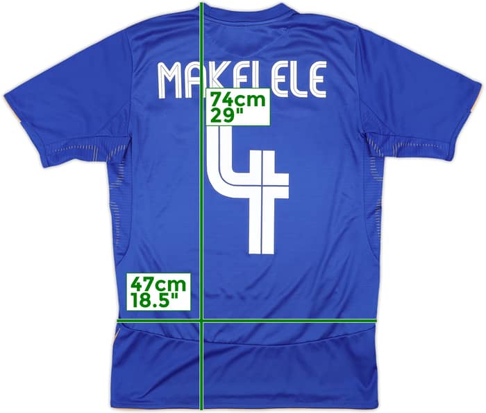 2005-06 Chelsea Centenary Home Shirt Makelele #4 - 9/10 - (S)