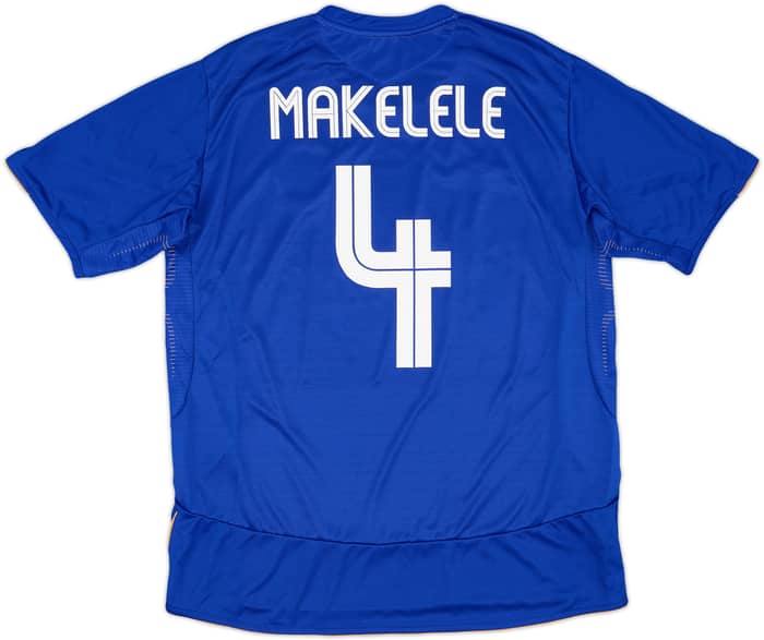 2005-06 Chelsea Centenary Home Shirt Makelele #4 - 9/10 - (XL)