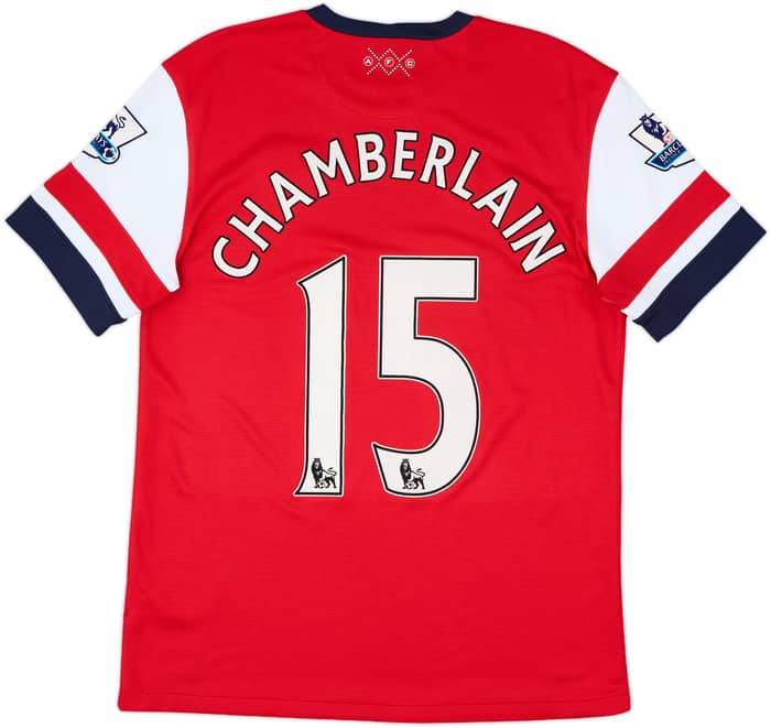 2012-14 Arsenal Home Shirt Chamberlain #15 - 7/10 - (M)