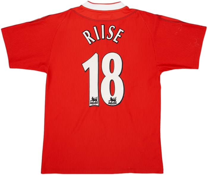 2002-04 Liverpool Home Shirt Riise #18 - 7/10 - (S)