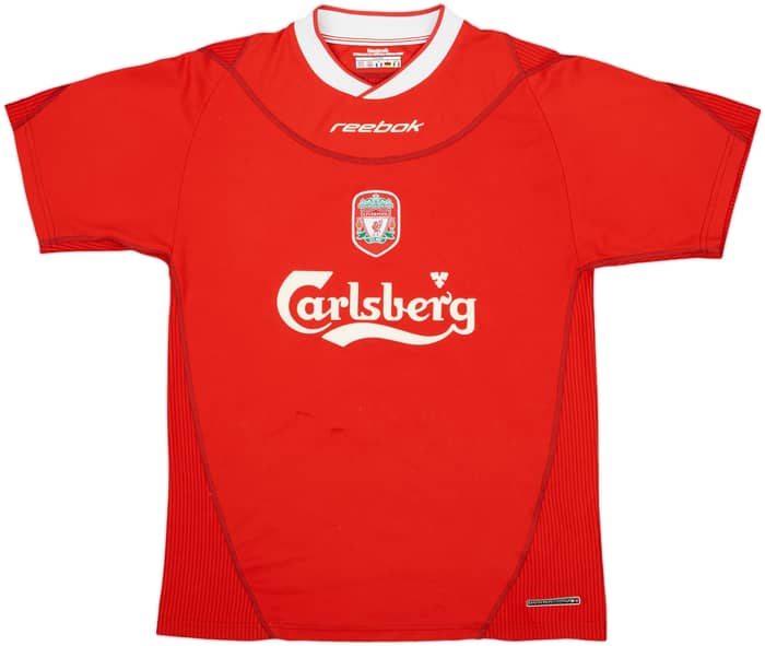 2002-04 Liverpool Home Shirt Riise #18 - 7/10 - (S)