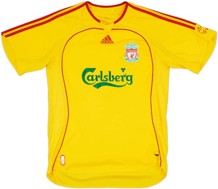 2006-07 Liverpool Away Shirt Gerrard #8 - 7/10 - (M)