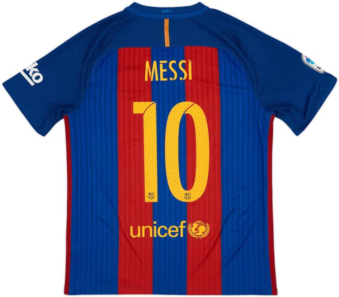 2016-17 Barcelona Home Shirt Messi #10 - 8/10 - (M)