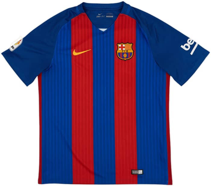 2016-17 Barcelona Home Shirt Messi #10 - 8/10 - (M)