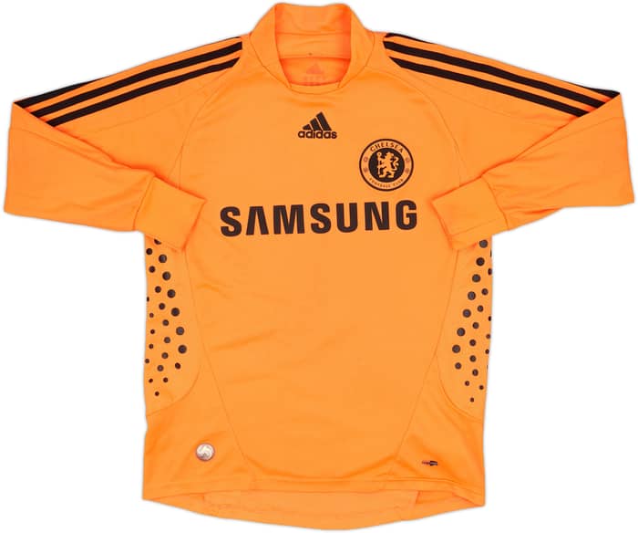 2008-09 Chelsea GK Shirt Cech #1 - 7/10 - (L.Boys)