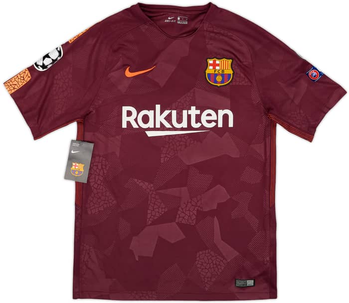 2017-18 Barcelona Third Shirt Paulinho #15 (S)