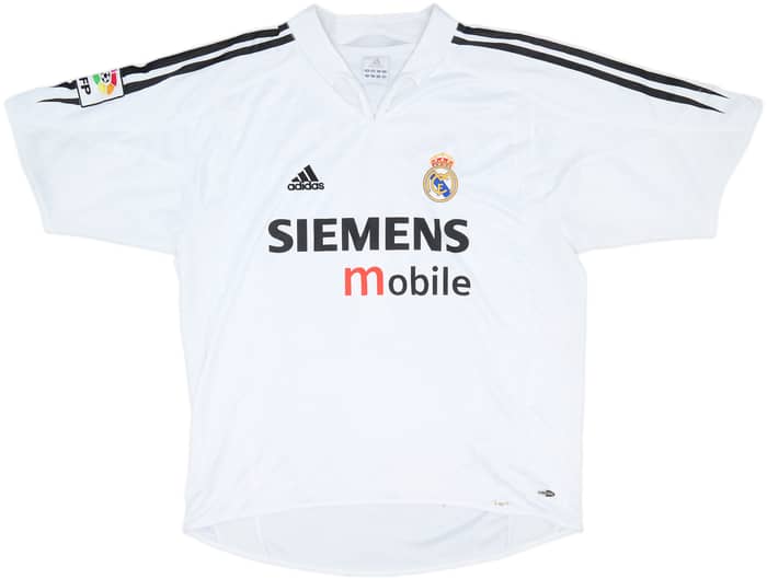 2004-05 Real Madrid Home Shirt Ronaldo #9 - 7/10 - (L)