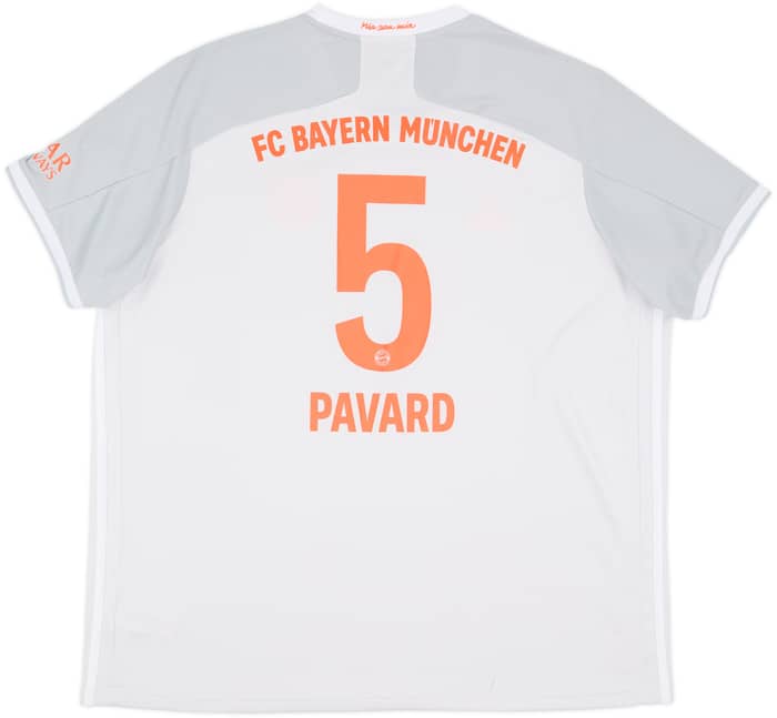 2020-21 Bayern Munich Away Shirt Pavard #5 - 8/10 - (3XL)
