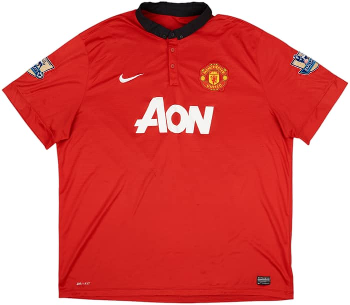 2013-14 Manchester United Home Shirt Rooney #10 - 6/10 - (3XL)