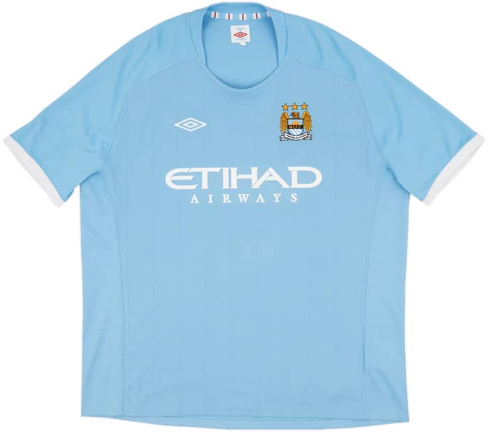 2010-11 Manchester City Home Shirt Silva #21 - 8/10 - (3XL)
