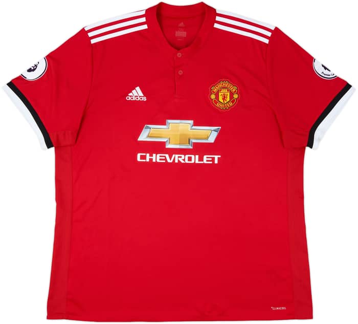 2017-18 Manchester United Home Shirt Pogba #6 - 8/10 - (XXL)