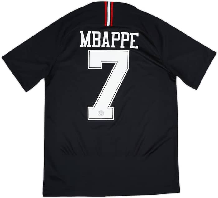 2018-19 Paris Saint-Germain Third/Home Shirt Mbappe #7 - 9/10 - (M)