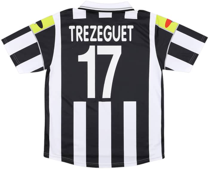 2000-01 Juventus Ciaoweb Home Shirt Trezeguet #17 - 9/10 - (L)
