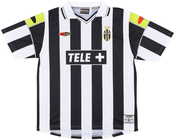 2000-01 Juventus Ciaoweb Home Shirt Trezeguet #17 - 9/10 - (L)