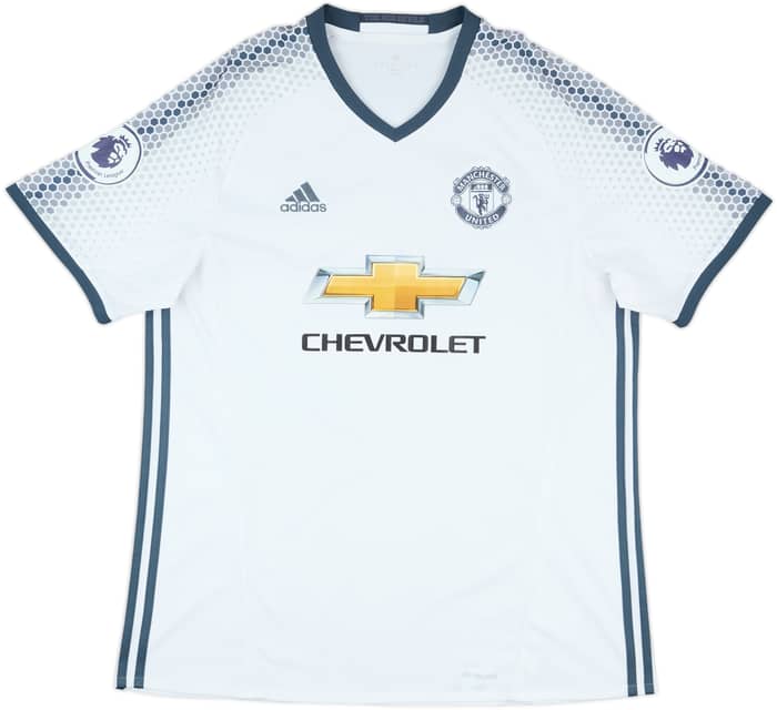 2016-17 Manchester United Third Shirt Jones #4 - 8/10 - (XL)