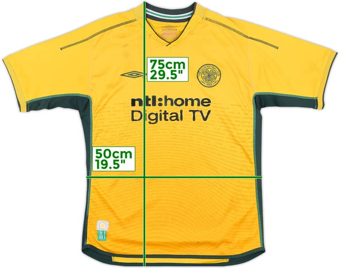 2002-03 Celtic Away Shirt - 4/10 - (S)