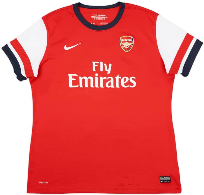 201-14 Arsenal Home Shirt Walcott #14 (Women's L)