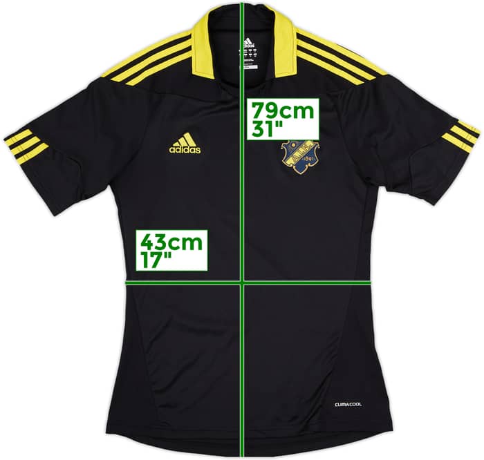 2010 AIK Stockholm Home Shirt - 9/10 - (S)