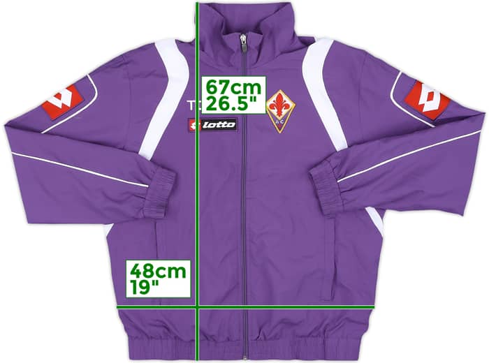 2006-07 Fiorentina Lotto Track Jacket - 8/10 - (M.Boys)