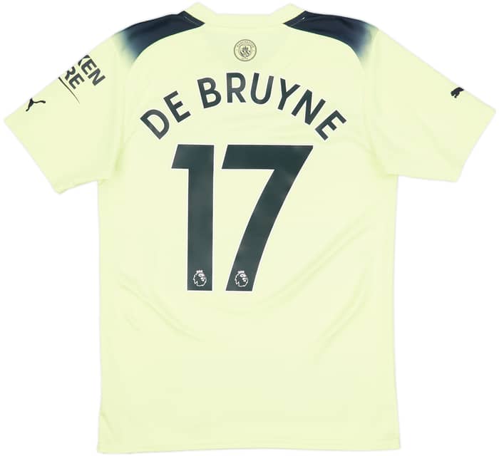 2022-23 Manchester City Third Shirt De Bruyne #17 - 10/10 - (S)