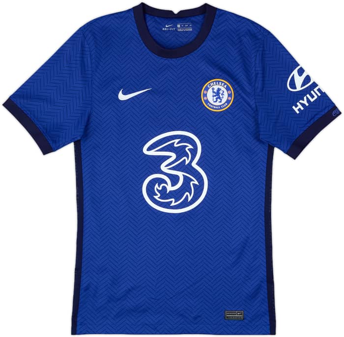 2020-21 Chelsea Home Shirt T.Silva #6 - 9/10 - (XS)