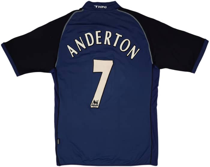 2002-03 Tottenham Away Shirt Anderton #7 - 7/10 - (XXL)