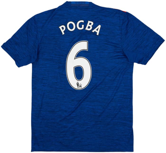 2016-17 Manchester United Away Shirt Pogba #6 - 7/10 - (S)
