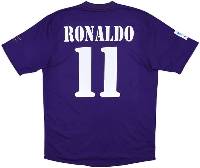 2002-03 Real Madrid Centenary Third Shirt Ronaldo #11 - 6/10 - (L)