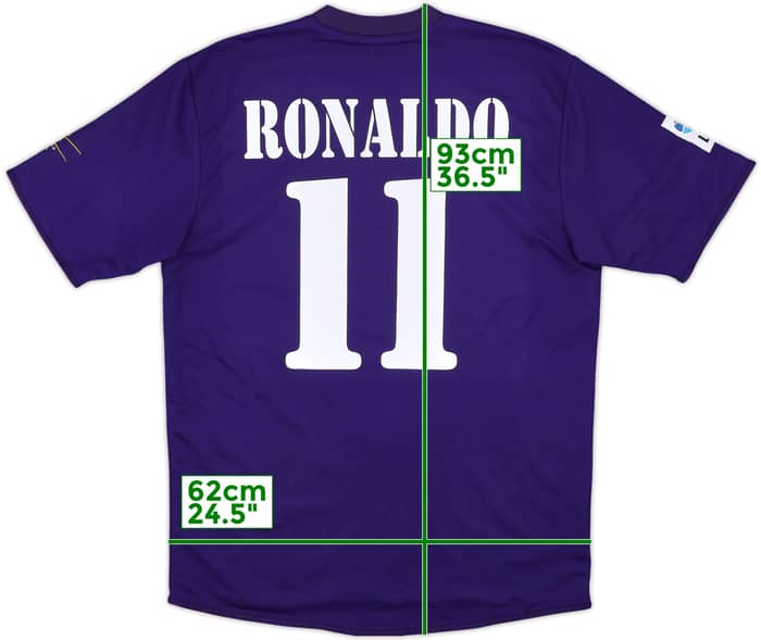 2002-03 Real Madrid Centenary Third Shirt Ronaldo #11 - 6/10 - (L)