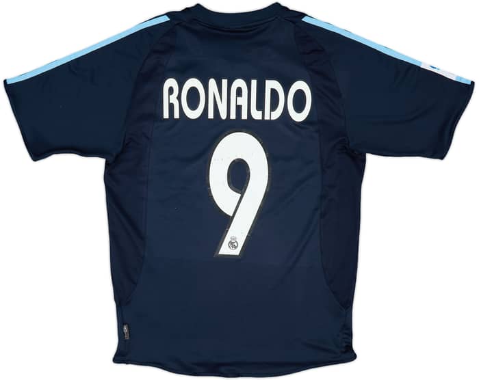 2003-04 Real Madrid Away Shirt Ronaldo #9 - 5/10 - (M)