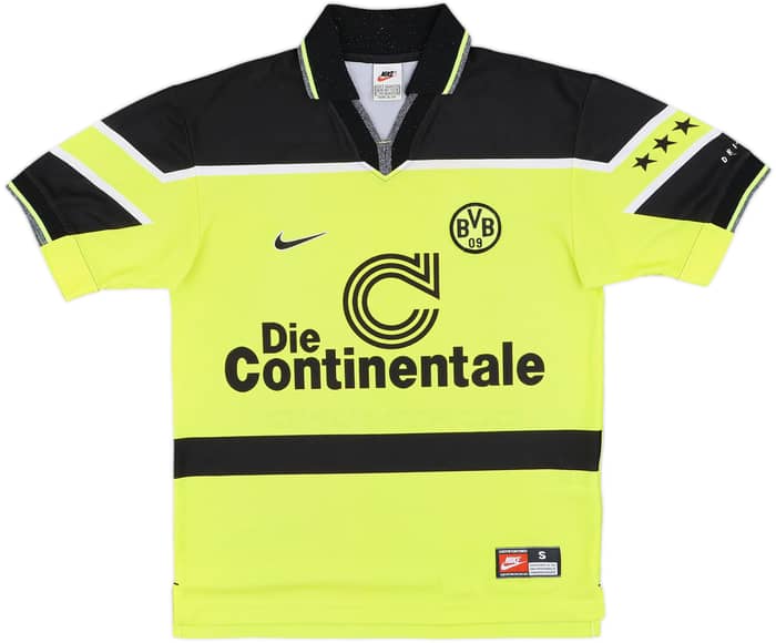 1997-98 Borussia Dortmund Home Shirt - 8/10 - (S)