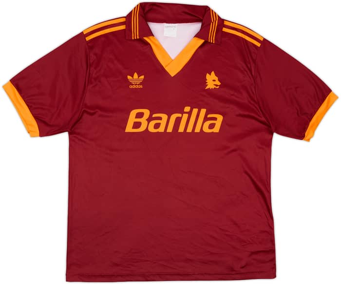 1992-94 Roma Home Shirt - 10/10 - (XL)