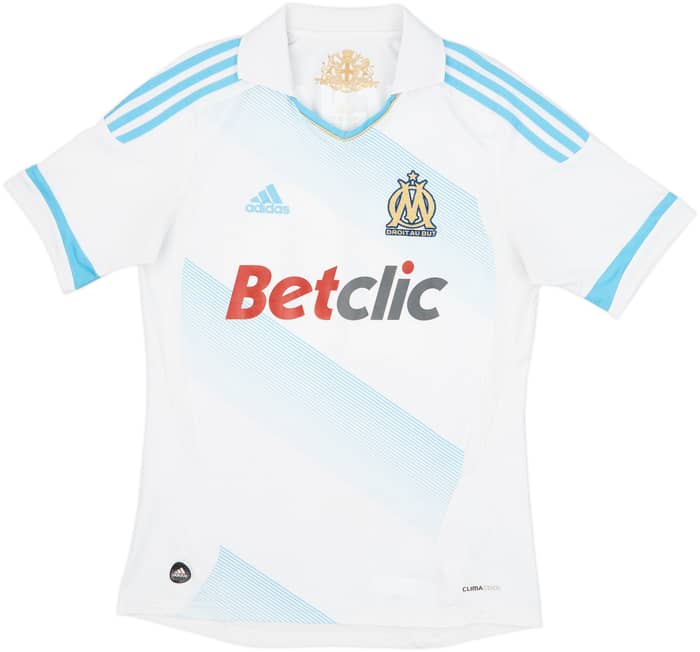 2011-12 Olympique Marseille Home Shirt Gignac #10 - 7/10 - (S)
