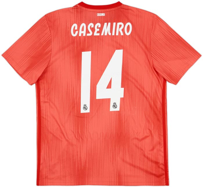 2018-19 Real Madrid Third Shirt Casemiro #14 - 8/10 - (L)
