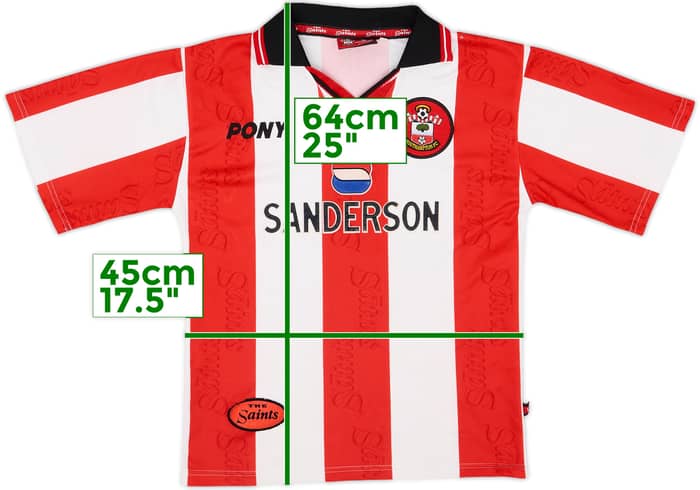 1997-99 Southampton Home Shirt - 6/10 - (M.Boys)