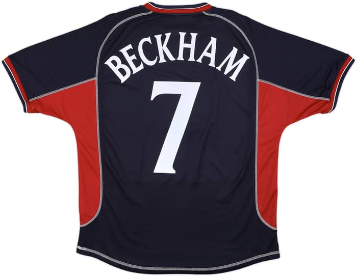 2000-01 Manchester United Third Shirt Beckham #7 - 9/10 - (L)