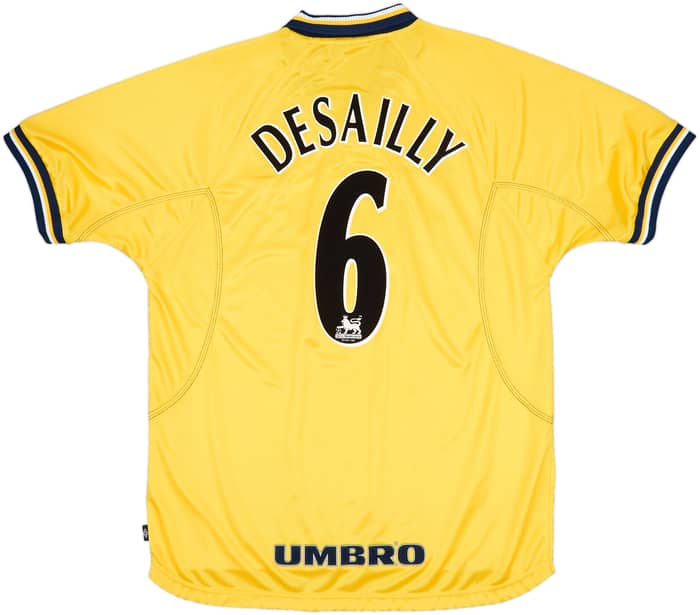 1998-00 Chelsea Third Shirt Desailly #6 - 8/10 - (XL)