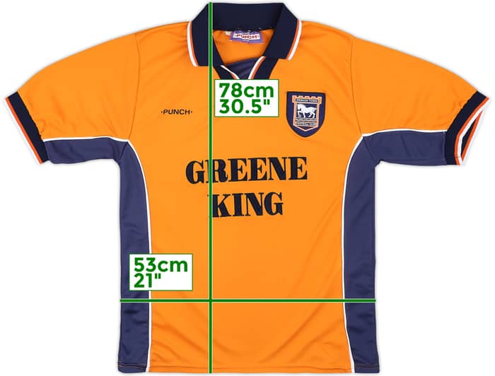 1998-00 Ipswich Away Shirt - 9/10 - (S)