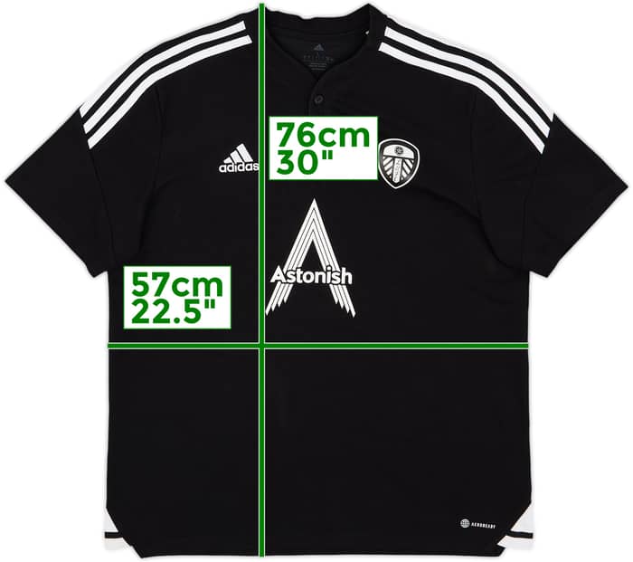 2021-22 Leeds adidas Training Shirt - 8/10 - (L)